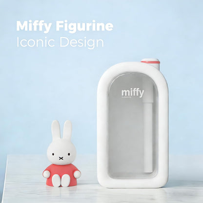 Mipow X Miffy Cool Mist Humidifier - Ultrasonic Quiet, Mini Cute Humidifier with Night Light, 380ml Humidifiers for Bedroom/Babies Nursery/Office