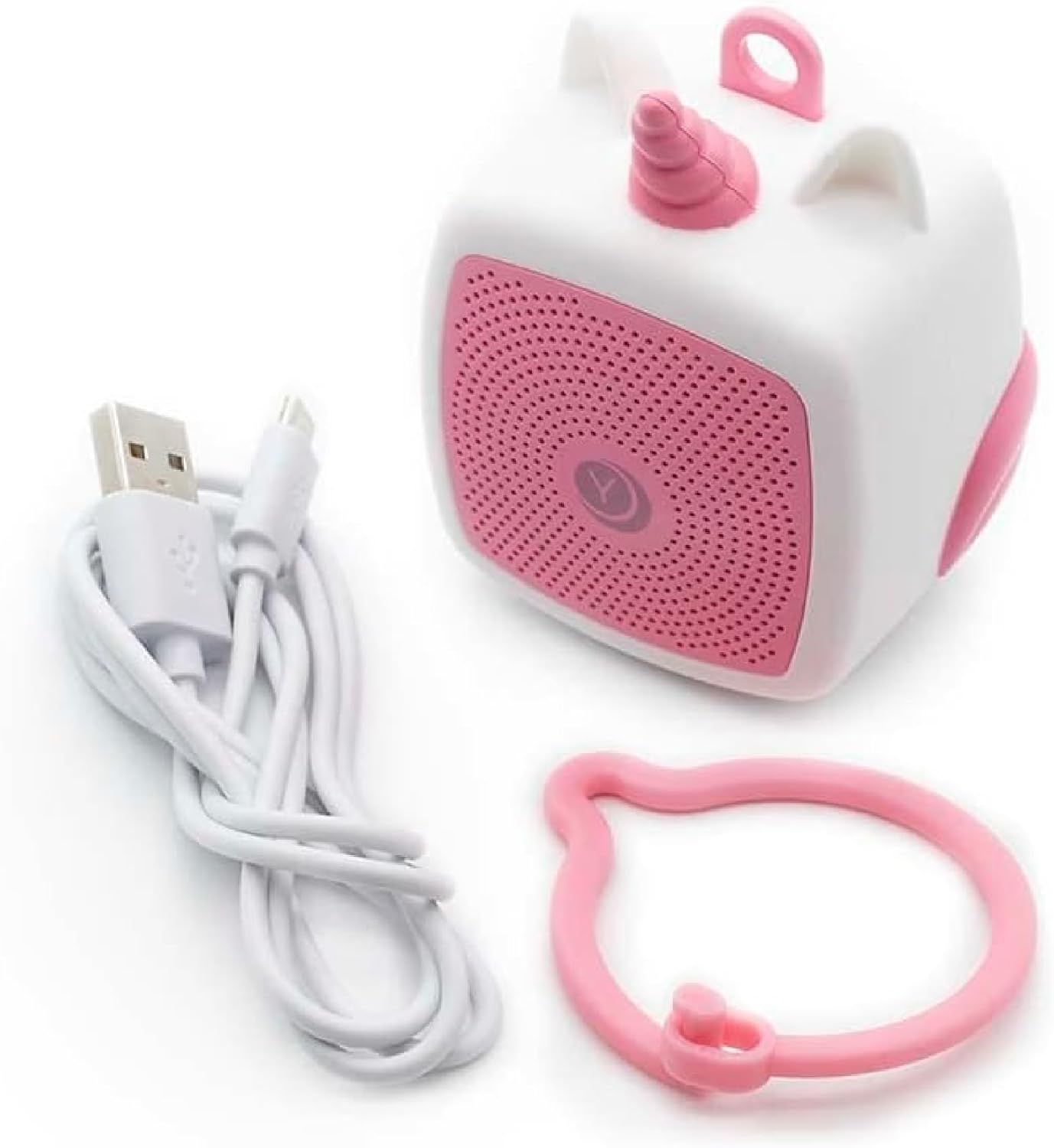 Yogasleep Pocket Baby Soother Fox, White Noise Machine, 6 Soothing Sounds & Timer for Better Sleep, Includes Brown Noise & Lullabies, Compact Size for Travel & Child Safe, Must Have Registry Gift