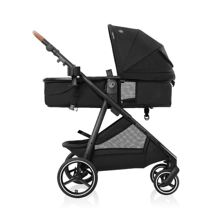 Evenflo Shyft Intuiti Travel System with Revolve180 LiteMax™ NXT Rotating Rear-Facing Lightweight Preemie and Infant Car Seat 3-30 lbs. (Amaranth Pink)