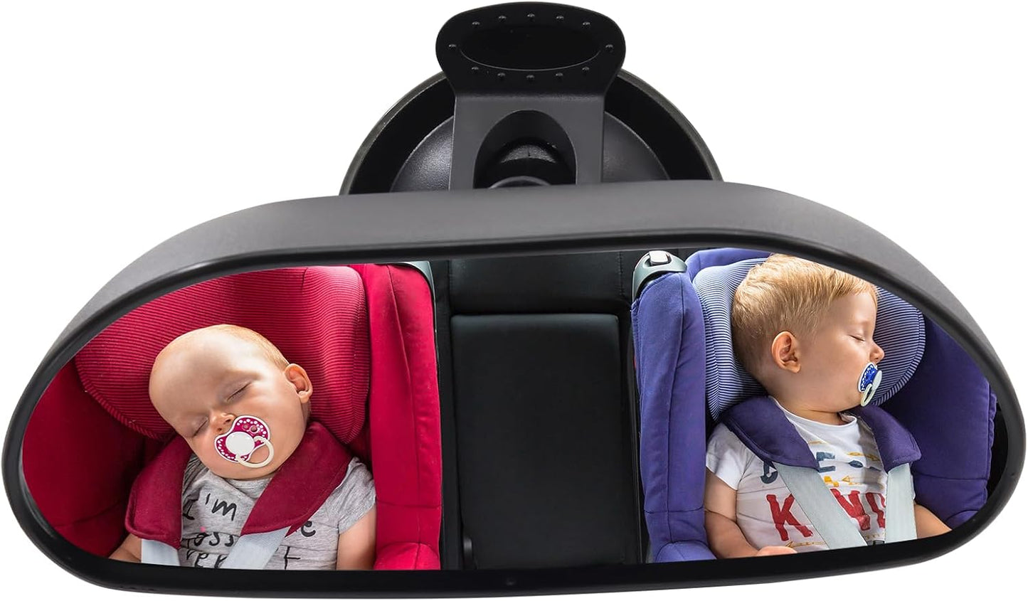 Baby Car Backseat Mirror, Rear View Facing Back Seat Mirror Kid Safety Rearview children Adjustable Rearview Wide Angle Convex Mirr-or for Infant Toddler Child Children Backseat passengers