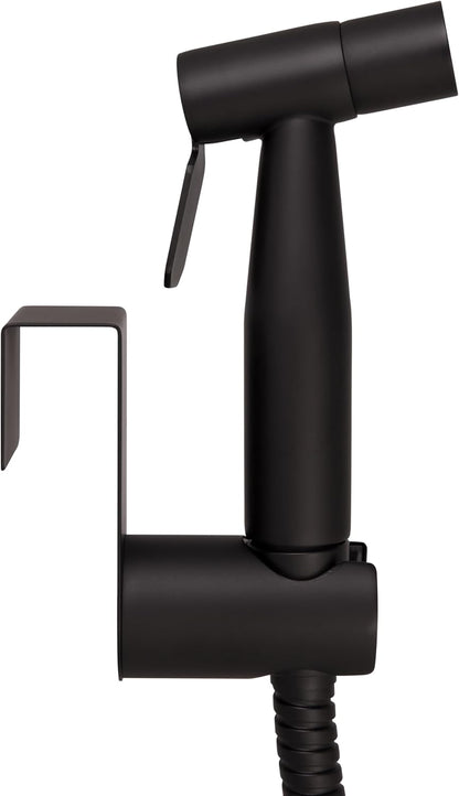 Design House 583906 Modern Single-Function Dual-Mount Hand Held Bidet Sprayer for Bathroom, Matte Black