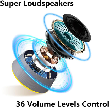 Brown Noise Sound Machine 30 Soothing Sounds White Noise Machine with 12 Night Light Colors Sleep Machine for Adults Baby Kids 36 Volume Levels Noise Canceling for Office Home Privacy