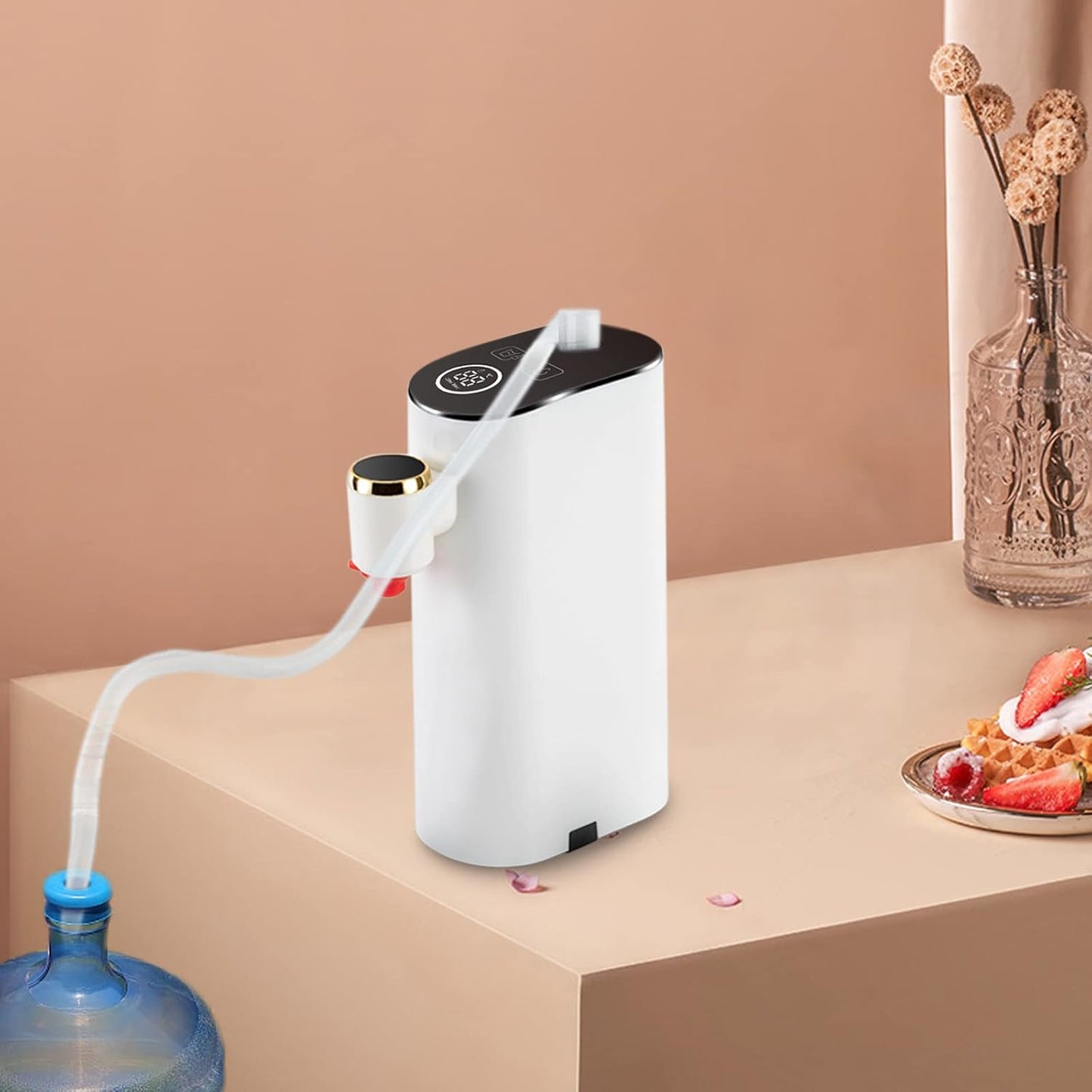 Instant Hot Water Dispenser 2000W Electric Kettles Countertop Water Filter Baby Bottle Warmer Formula Dispenser w/Safety Lock Adjustable Temperatures & 3 Water Outputs for Home Office