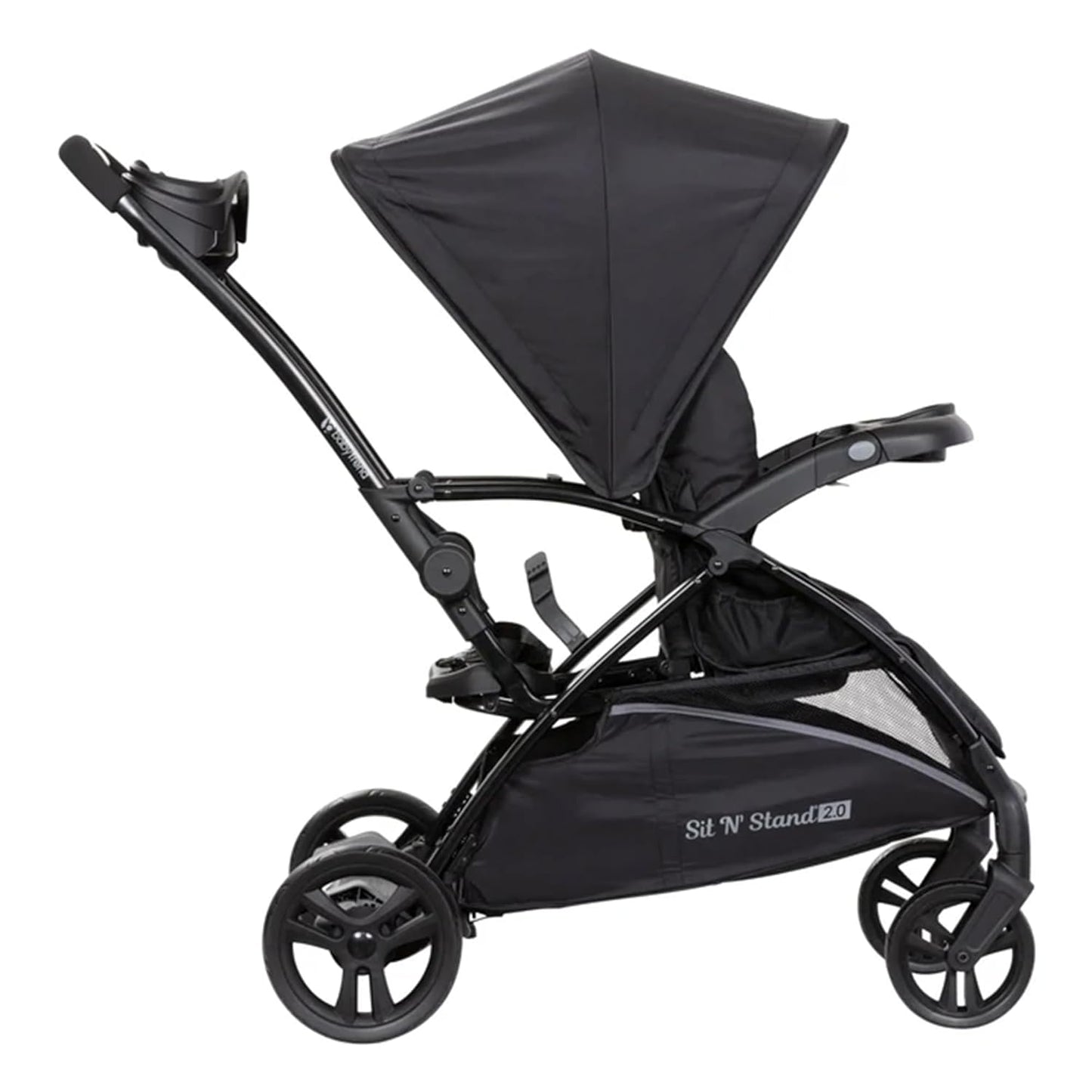 Baby Trend Sit N' Stand® Double 2.0 Stroller, Dash Black
