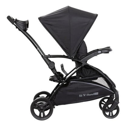 Baby Trend Sit N' Stand® Double 2.0 Stroller, Dash Black