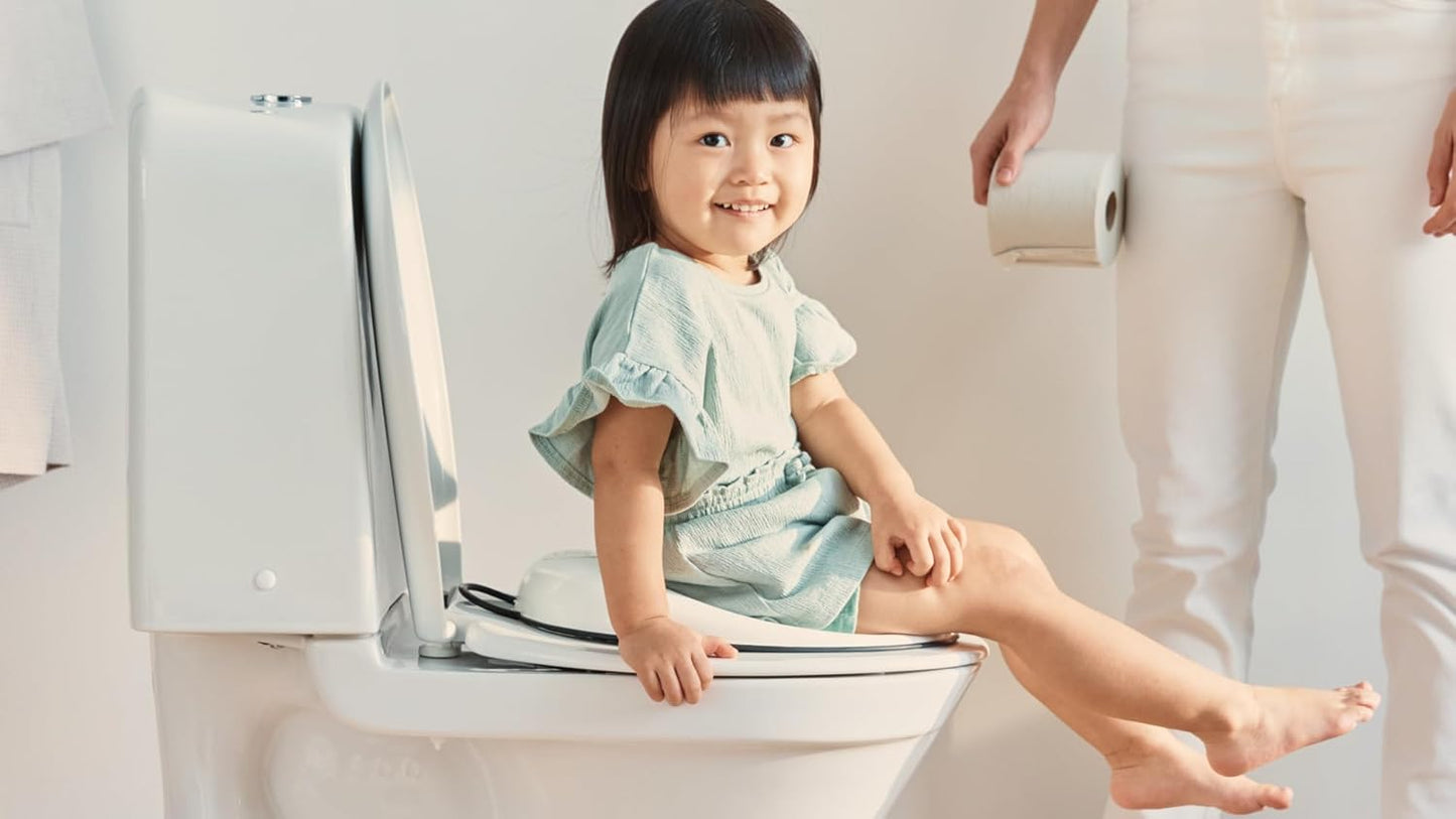 BABYBJORN Toilet Trainer, White/Gray