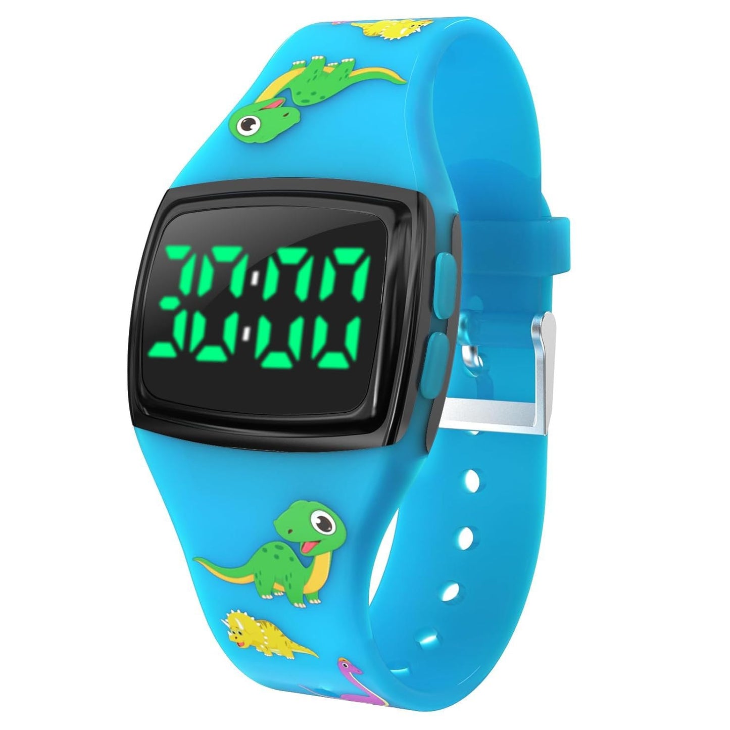 Potty Training Watch for Toddlers, Cute Apple-Shaped Design with 5 Timing Modes (30-180min), Music & Flash Reminders, Magnetic Charging, Compact Screen, Splash-Proof, Gifts for 3-7 Year Old Girls Boys