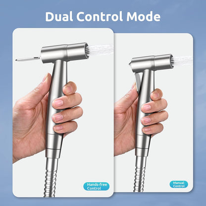 BRITULIF Handheld Bidet Sprayer for Toilet, Jet Sprayer for Toilet Muslim Shower, Adjustable Cloth Diaper Sprayer Bidets Attachment for Toilet, Toilet Bidet Sprayer with Bidet Hose for Feminine Wash