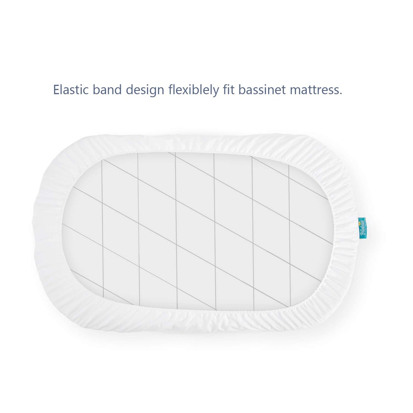 Waterproof Bassinet Mattress Protector, Fit for 19" x 33" KoolaBaby (3 in 1), Papablic, BabyBond, HARPPA and RICUTON Bedside, Ultra Soft Breathable, Washer & Dryer