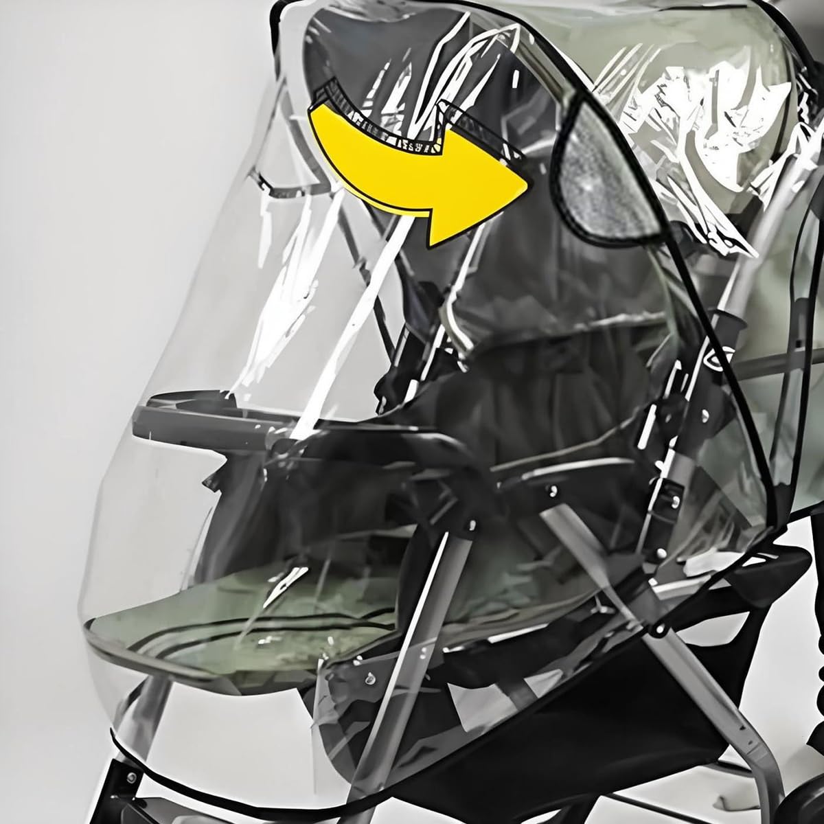 Stroller Rain Cover Weather Shield Compatible with YOYO 6+ YOYO2 YOYO3 Stroller