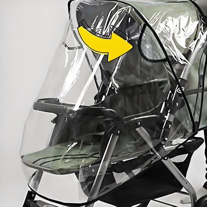 Stroller Rain Cover Weather Shield Compatible with YOYO 6+ YOYO2 YOYO3 Stroller