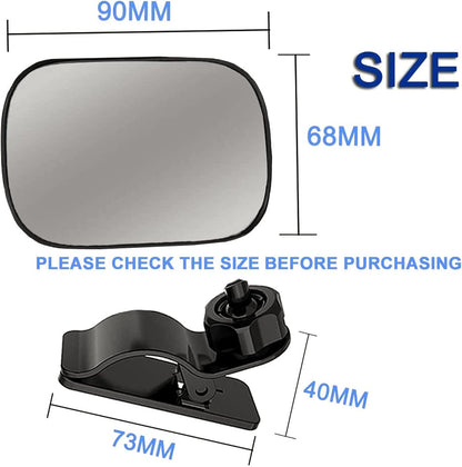 Baby Car Mirror - Adjustable Wide Angle Rearview for Infant Toddler Backseat Safety