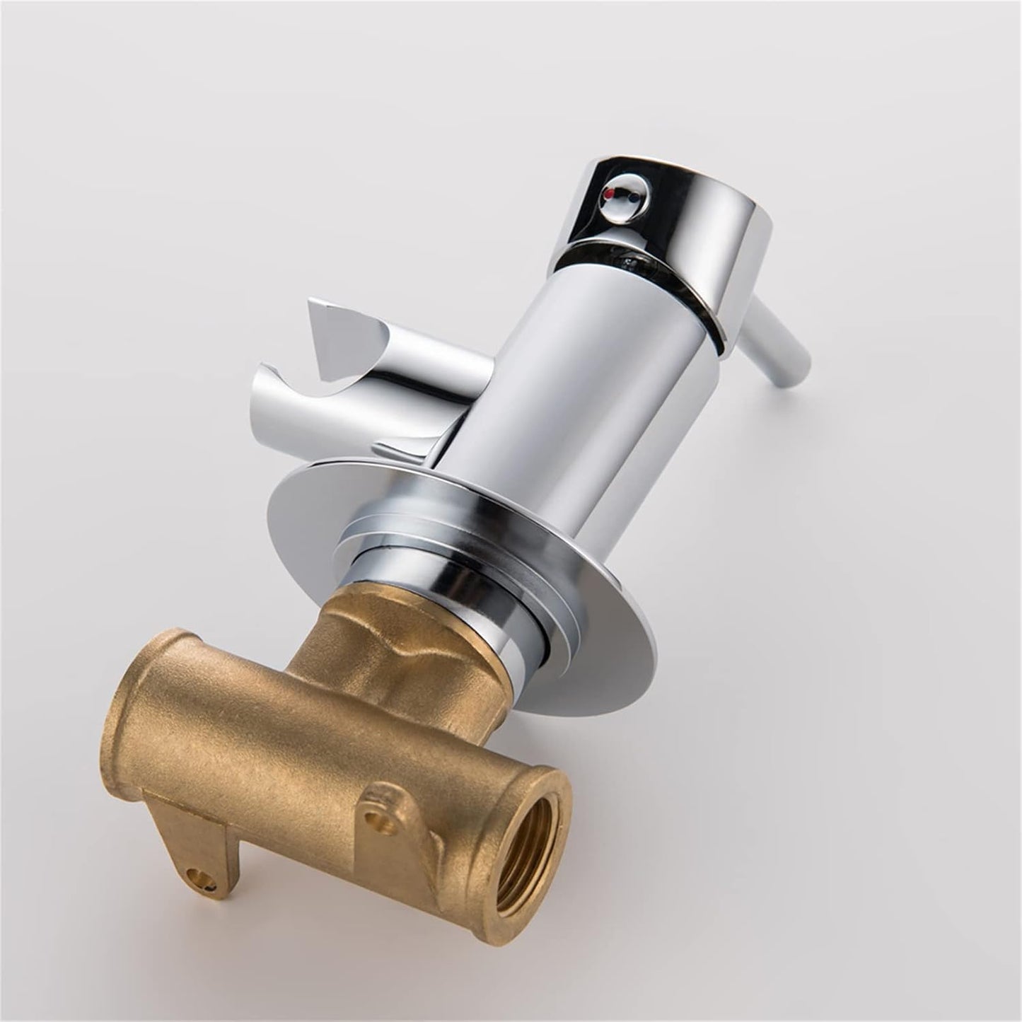 Bidet Sprayer for Toilet, Wall Mounted Hot and Cold Bidet Faucet, Handheld Cloth Diaper Sprayer Kit,Chrome(Gunmetal Gray)