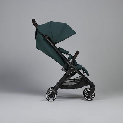 Silver Cross Clic Compact Travel Stroller – (Latte) – Lightweight Baby Stroller for Airplane Travel – One-Hand Fold, Lie-Flat Infant & Toddler Seat – Birth to 55 lb