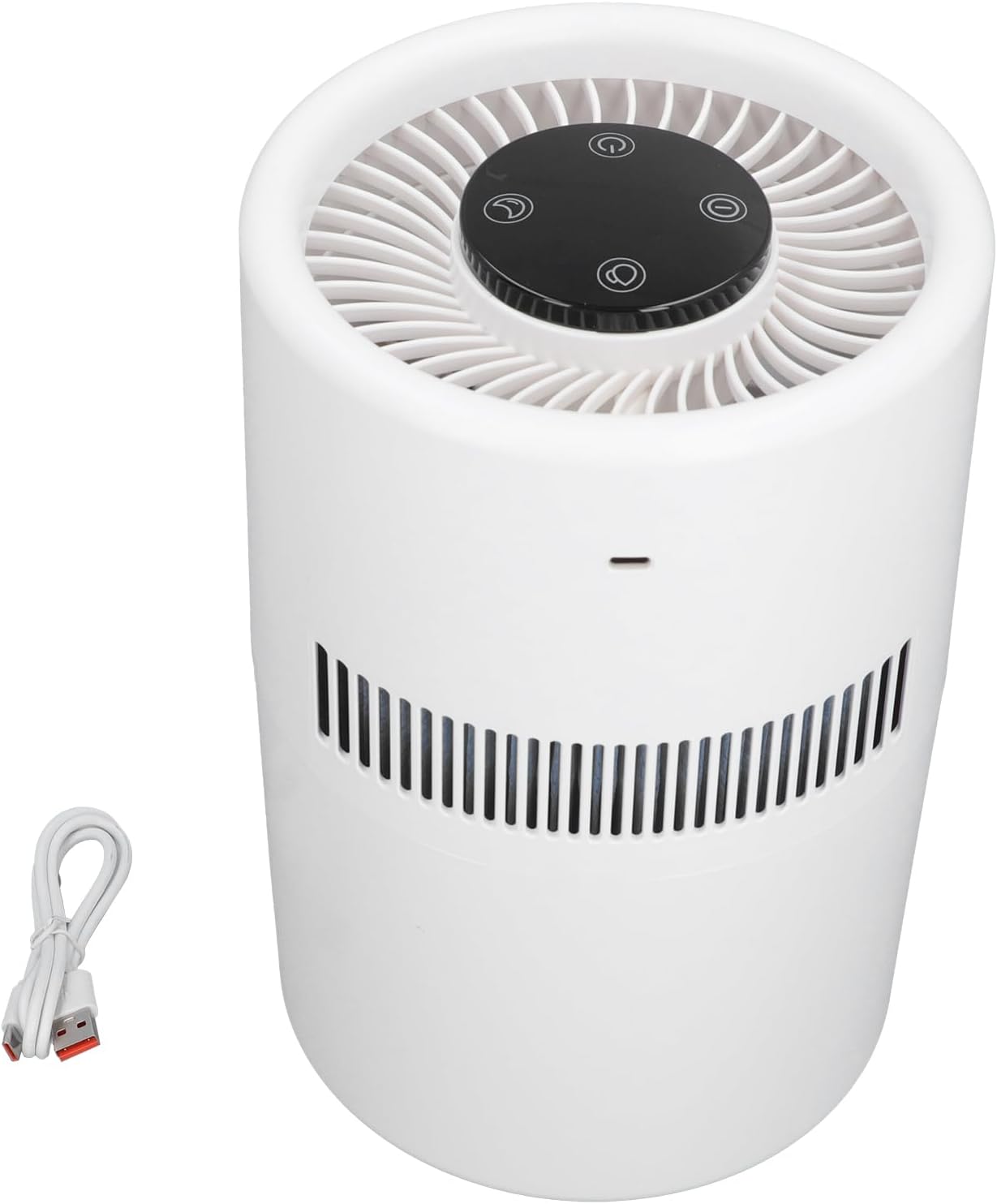 Air Purifier and Humidifier, 2 in 1 5W 4L Water Tank Quiet Evaporative Humidifier and Air Purifier Combo for Office Bedroom Nursery