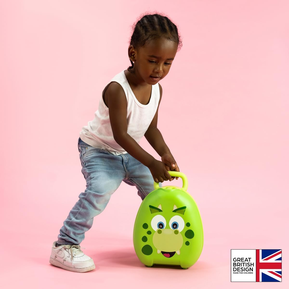 My Carry Potty - Ladybug Travel Potty, Award-Winning Portable Toddler Toilet Seat for Kids to Take Everywhere