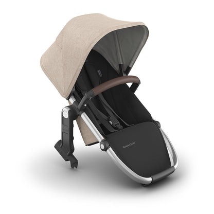 UPPAbaby RumbleSeat V3 Second Lower Seat - Compatible with Vista V2 and Vista V3 - All-Weather Seat + Magnetic Buckle – Adapters Included -Owen (Mocha Mélange)