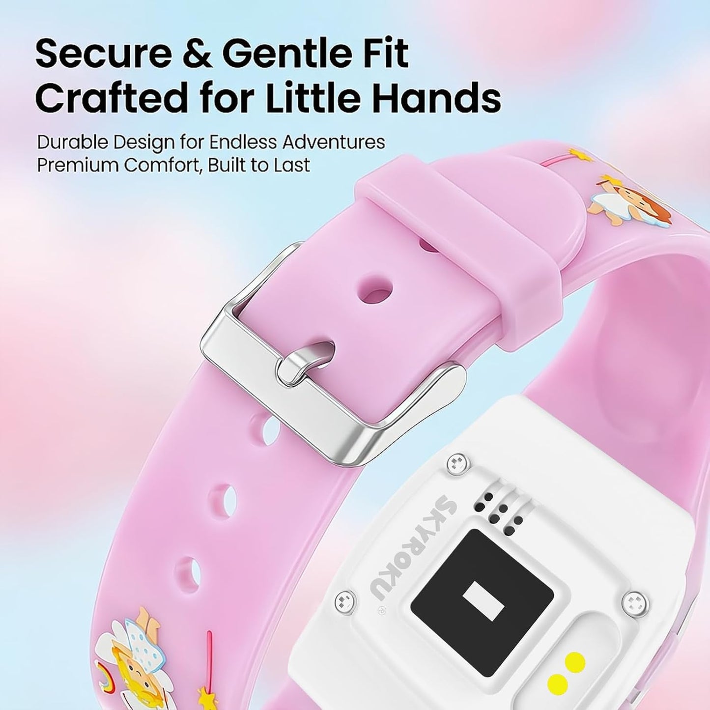 Potty Training Watch for Toddlers, Cute Apple-Shaped Design with 5 Timing Modes (30-180min), Music & Flash Reminders, Magnetic Charging, Compact Screen, Splash-Proof, Gifts for 3-7 Year Old Girls Boys