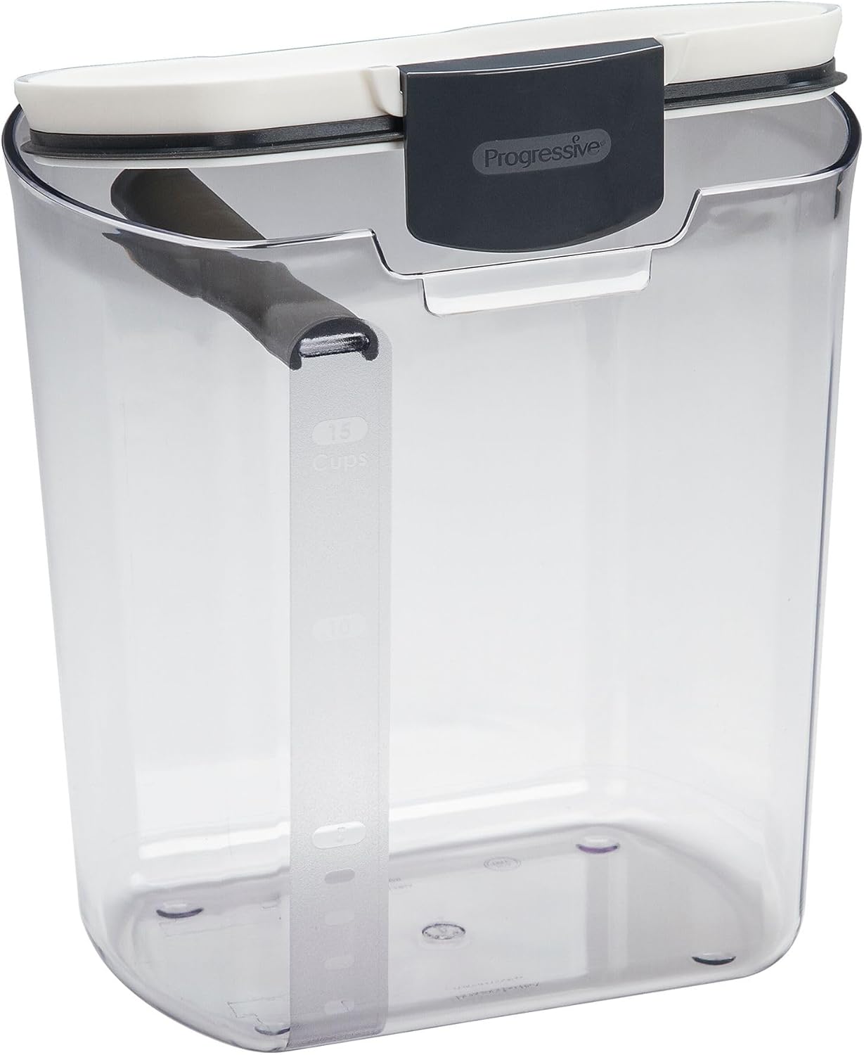 ProKeeper 1 Quart Airtight Powdered Sugar Storage Container – Grey, BPA-Free Plastic