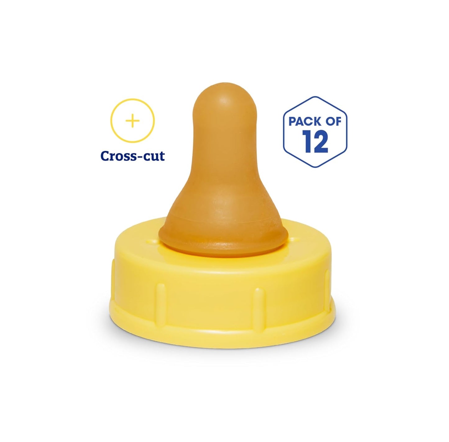 Enfamil Cross Cut Soft Nipples, Latex-Free & BPA Free, 12 Count