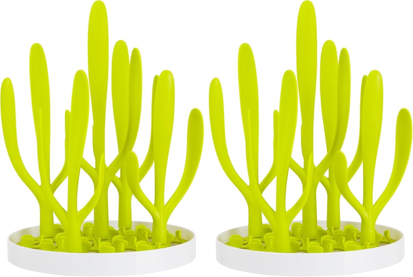 Boon Sprig Countertop Baby Bottle Drying Rack - Nature Inspired Upright Bottle Rack Dryer -Upright Drying Rack for Bottles and Baby Accessories - Baby Bottle-Feeding Supplies