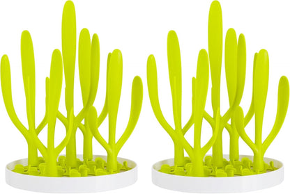 Boon Sprig Countertop Baby Bottle Drying Rack - Nature Inspired Upright Bottle Rack Dryer -Upright Drying Rack for Bottles and Baby Accessories - Baby Bottle-Feeding Supplies