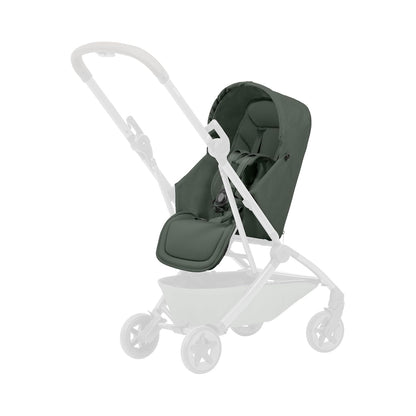 Joolz Aer2 Nest-to-Seat Accessory - Parent-Facing Compact Travel Stroller Seat for Newborn to Toddler (Up to 33 lbs) –Lightweight One-Hand Fold – Airplane Approved – Space Black (Chassis Not Included)
