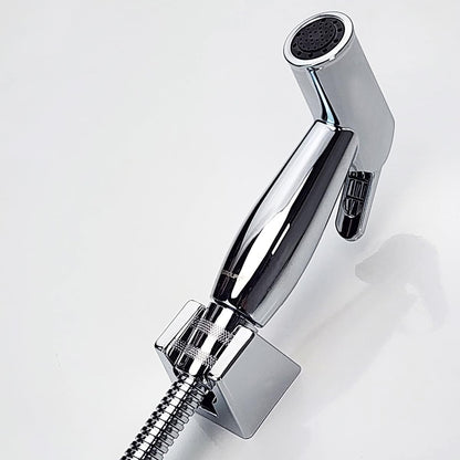 Handheld Bidet Sprayer for Toilet, Lockable Push Button, ABS Bidet Sprayer Set with Hose & T-Valve, Easy Install - Niken Color