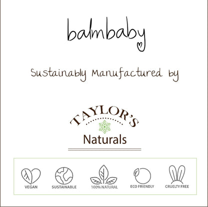 Diaper Balm by Balm Baby – Natural Organic Diaper Rash Cream & Multipurpose Baby Skin Ointment with Organic Calendula, Vegan - Soothing, Healing, Moisturizing – Newborn Cradle Cap