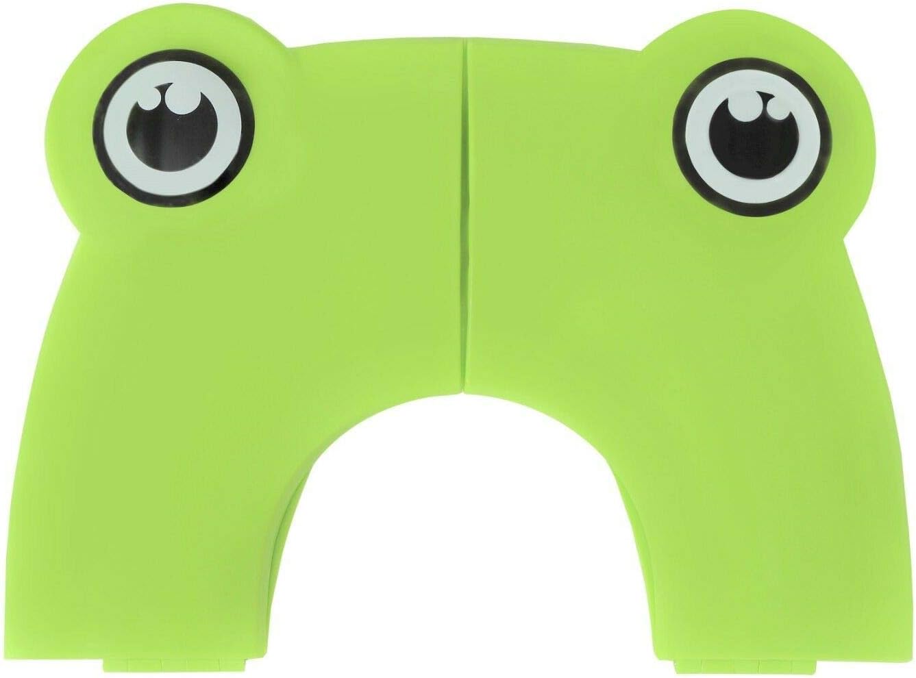 Toilet Potty Training Seat Cover, Travel Toilet Seat, Folding Non Slip Silicone Pads, Travel Portable Reusable Kids Toddlers Boys Girls, Carry Bag (Yellow - Duck)