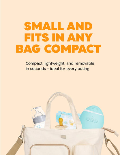 Automatic Baby Rocker for Stroller - Multi-Function Universal Stroller Rocker & White Noise Sound Machine for Baby, Rocking Device & Portable Sound Machine Travel w/Built-in Sounds & Speaker