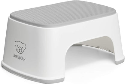 BabyBjörn Step Stool, White/Gray