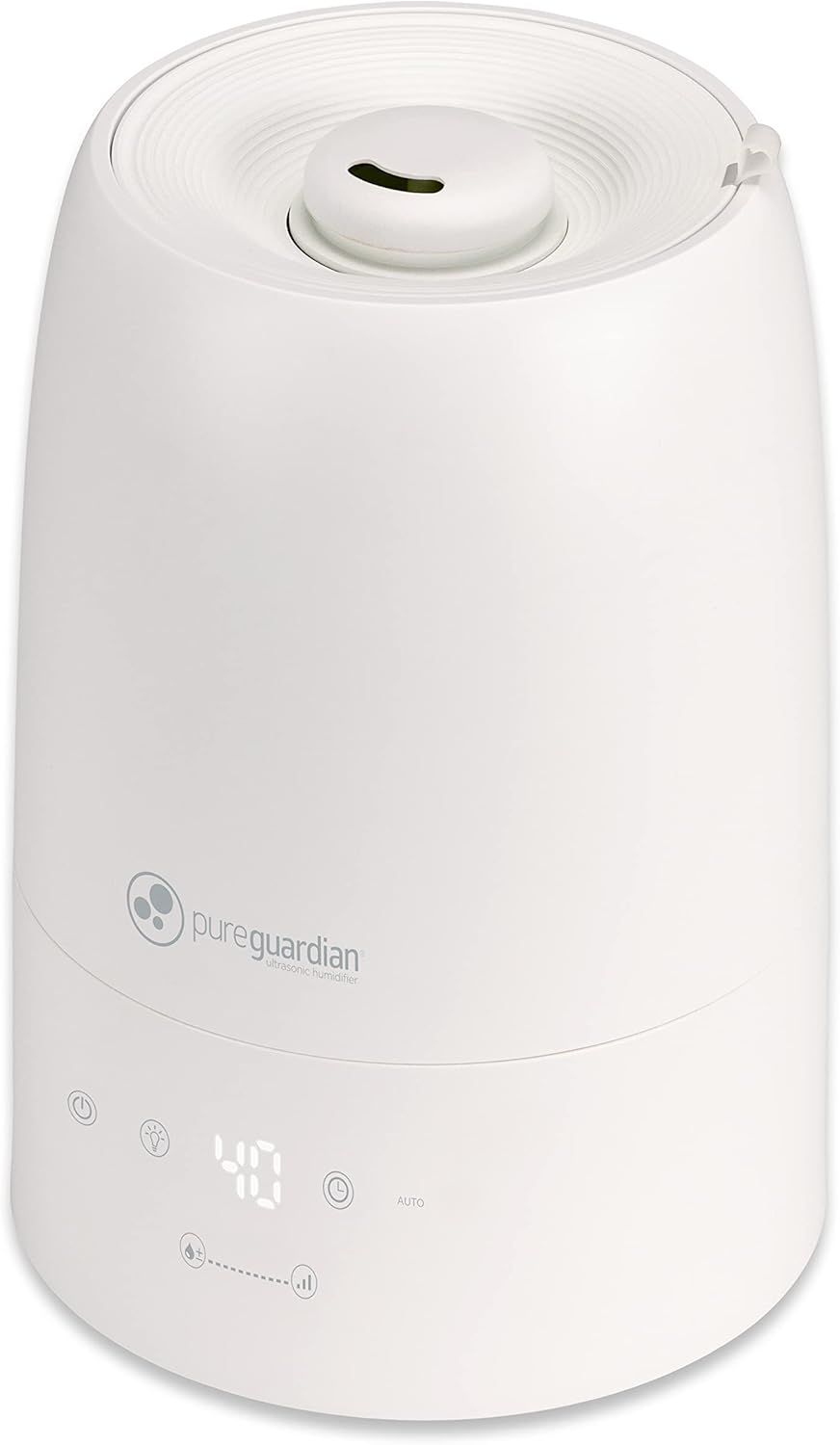 PureGuardian 30-Hour 0.80 Gal. Top Fill Cool Mist Ultrasonic Humidifier for Home with Aromatherapy Tray, Covers 320 Sq. Ft, White, H950AR