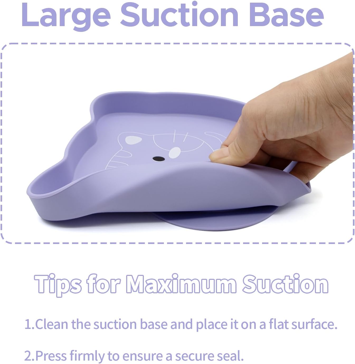 BabyX Baby Silicone Feeder Set, 3-pcs Butterfly-themed Baby Bowl with Suction, Spoon and Fork for Babies Toddler Kids, BPA-Free, Baby Utensils Feeding Supplies, Microwave and Dishwasher Safe
