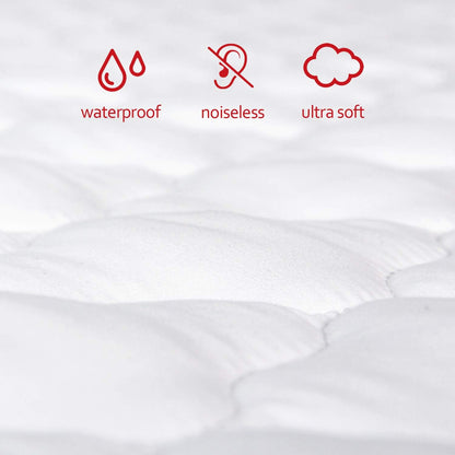 Pack and Play Mattress Pad, Compatible with Baby Trend Nursery Suite EZ-Fold Playard, Pack and Play Mattress Sheets Cover Protector Waterproof Soft Quilted