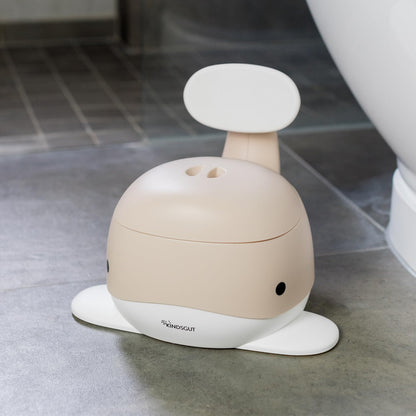 Kindsgut Whale Potty Training Toilet – Ergonomic Toddler Potty for Boys & Girls, Designed in Germany, Non-Slip & Easy Clean, Pigeon Blue