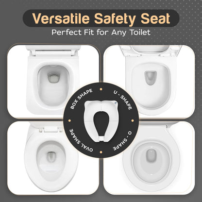 Baby Proof Me Potty Training Seat Travel – Foldable Potty Training Seat Cover for Toddlers, Portable, Travel Potty Seat, Folding Toilet Seat for Kids, and Toddler Toilet Seat Cover