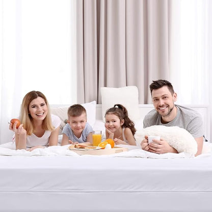 Utopia Bedding Mattress Protector Zippered Queen Size, 100% Waterproof Bed Bug and Dust Mite Proof Mattress Encasement, Absorbent 6 Sided Mattress Cover