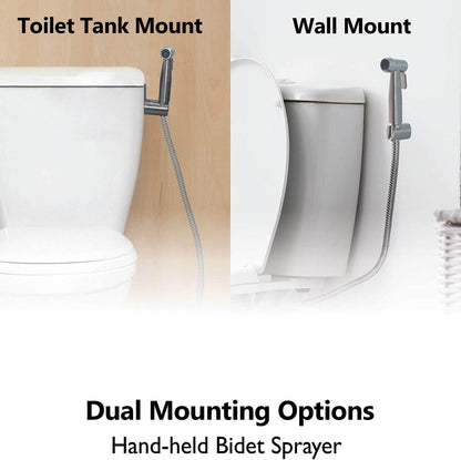Stainless Steel Bidet Sprayer for Toilet & Cloth Diaper Cleaning