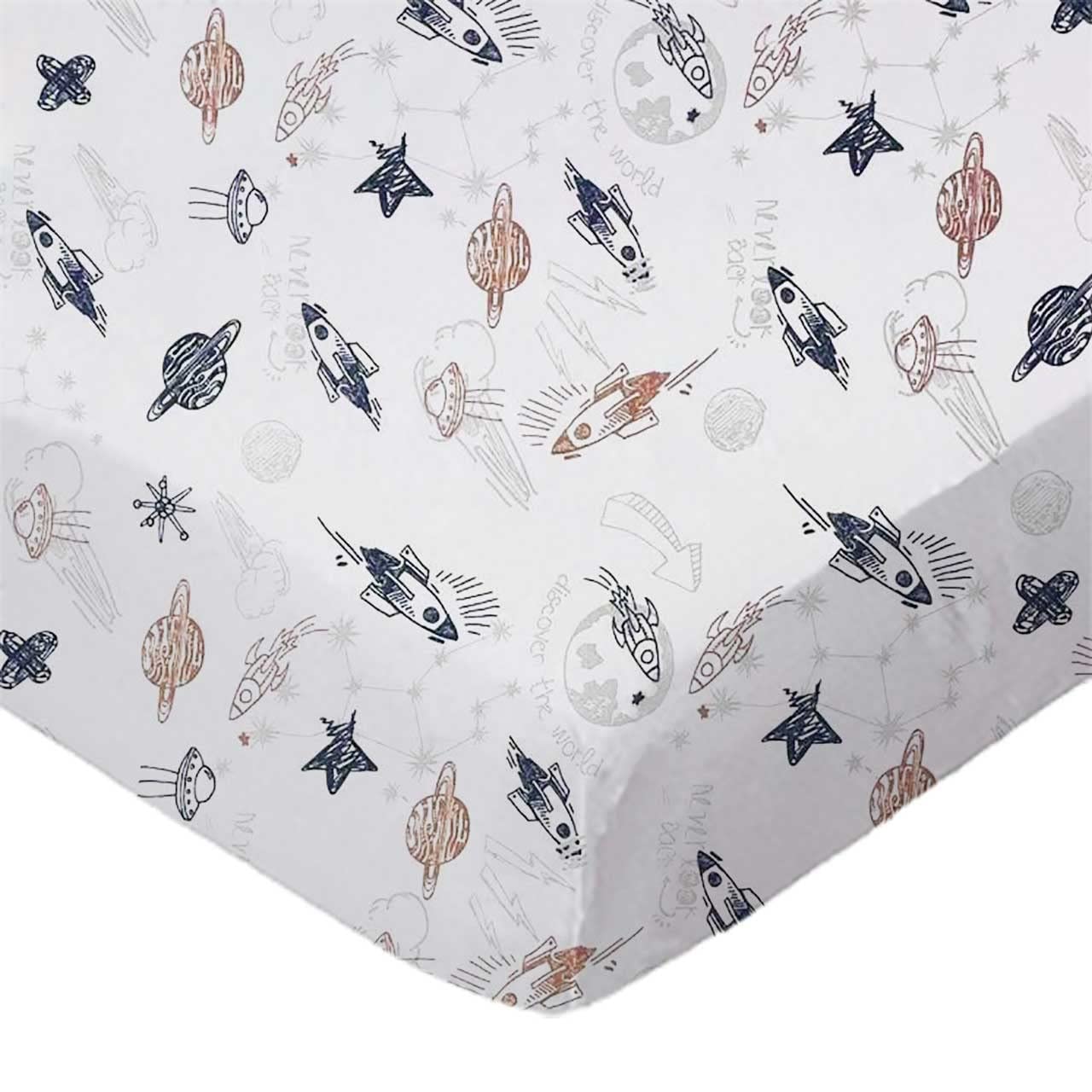 SheetWorld Fitted Playard Sheet for Maxi-COSI Swift – 31 x 39 – 100% Cotton Jersey – Hypoallergenic, Butter Soft – Baby Animals Print – Made in USA
