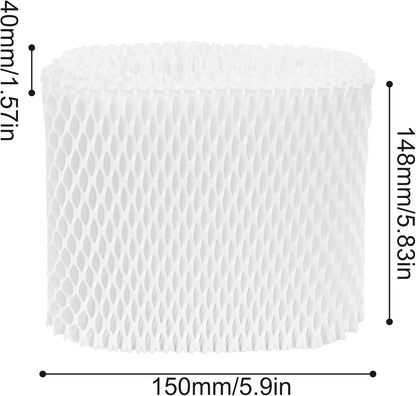 4 Pack Upgraded Replacement Wick Filters Compatible with Canopy Bedside & Nursery Humidifiers, Humidifier Wicking Filter Lasts Up to 6 Weeks