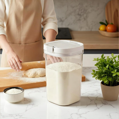 Formula Container to go-1300ml Travel Dispenser BPA Free Airtight Container with Spoon & Layered Storage,Sealed Lid,Stackable,Easy-Clean,Ideal for Coffee,Flour,Sugar,Cereal,Milk Powder(44oz)