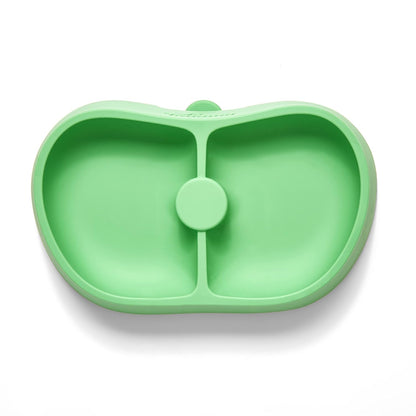 Nummy BOWL - Pure Silicone Bowl with Hidden Suction Cup for Babies and Toddlers | BPA and Phthalate Free | Microwave and Dishwasher Safe | Great Baby Gift (Blue, Puppy Pal Collection)