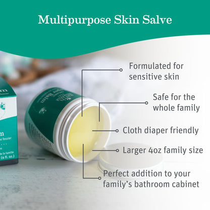 Earth Mama Organic Nipple Butter™ | Nipple Cream Safe for Breastfeeding | Postpartum Essentials for Nursing | Non Lanolin Nipple Cream, 2-Fluid Ounce