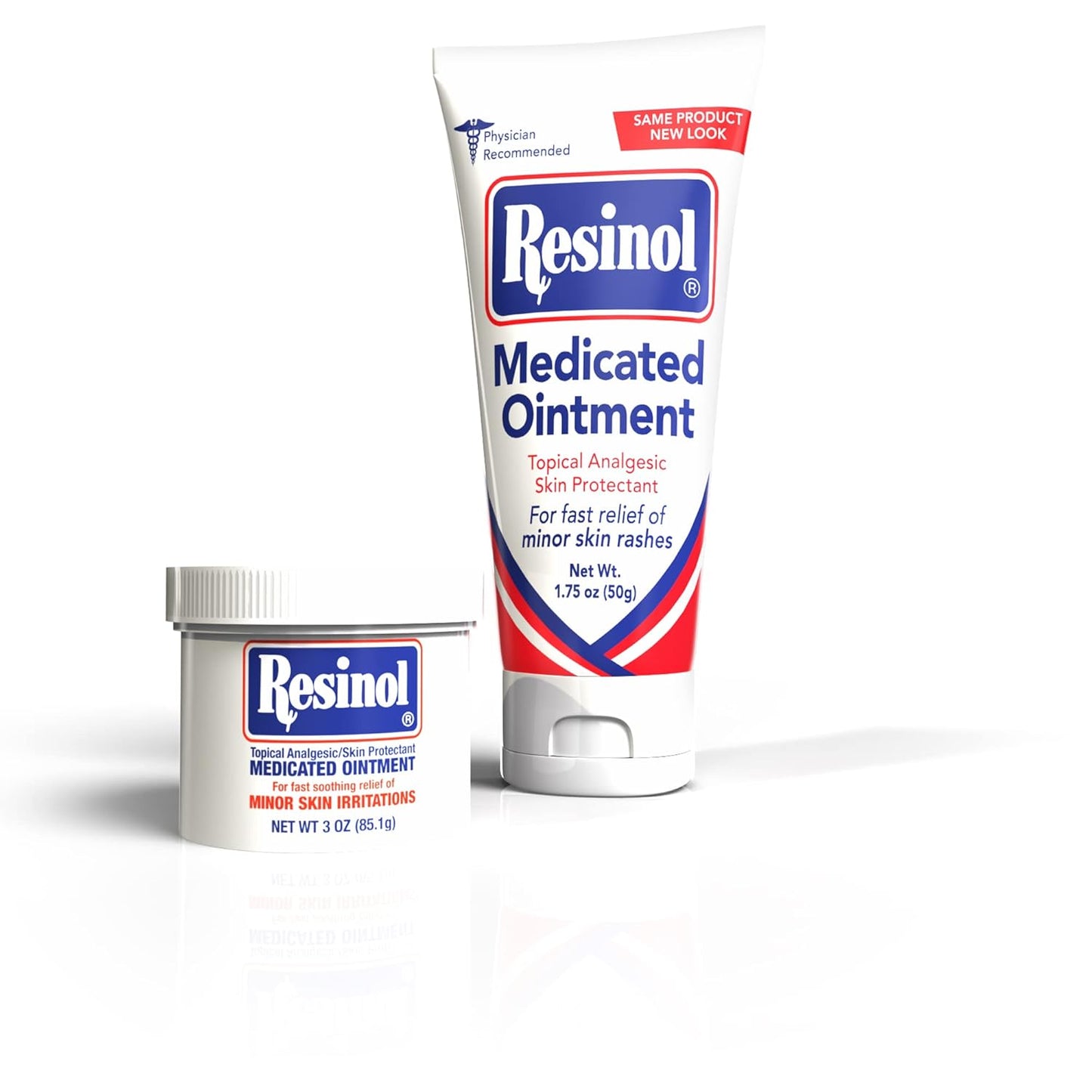 Resinol Medicated Ointment For Itch Relief And Protection Of Skin Rashes and Irritations, 3 Ounce Jar (Pack of 1)