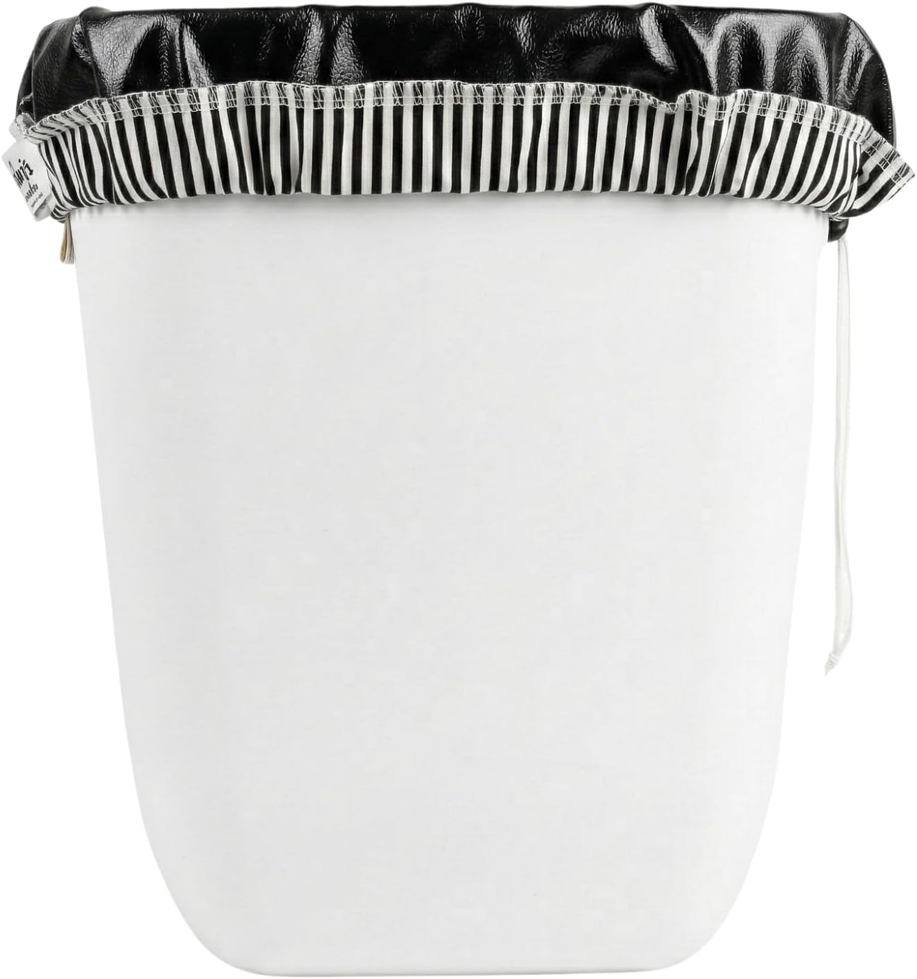 Marley's Monsters Washable Pail Liner - Reusable Water Resistant Trash & Recycling Bag with Drawstring Closure, Cotton Strap & Seamless Bottom - USA Made PUL Fabric for Kitchen, Laundry & Camping