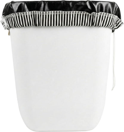 Marley's Monsters Washable Pail Liner - Reusable Water Resistant Trash & Recycling Bag with Drawstring Closure, Cotton Strap & Seamless Bottom - USA Made PUL Fabric for Kitchen, Laundry & Camping