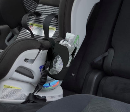 Child Cup Holder for Convertible Car Seats - Compatible with Britax ClickTight Marathon, Boulevard, Advocate Car Seats – Black