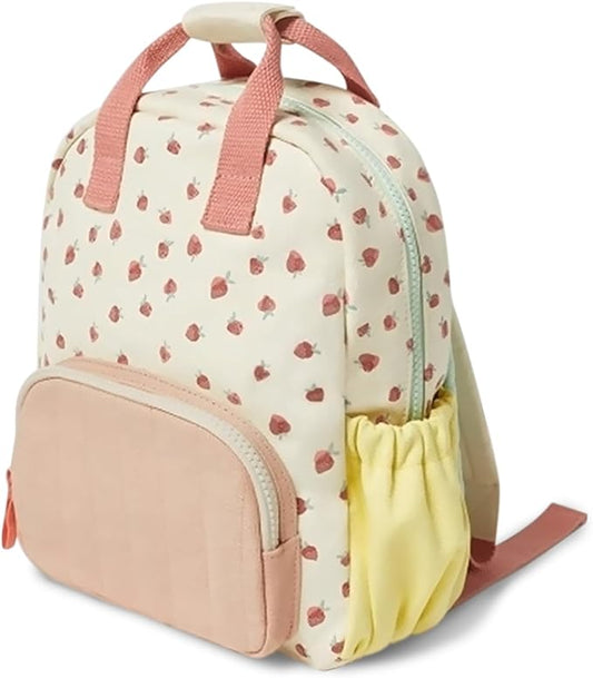 toddler backpacks for girls 2-4 strawberry mini preschool backpack cute kindergarten backpack（pink）
