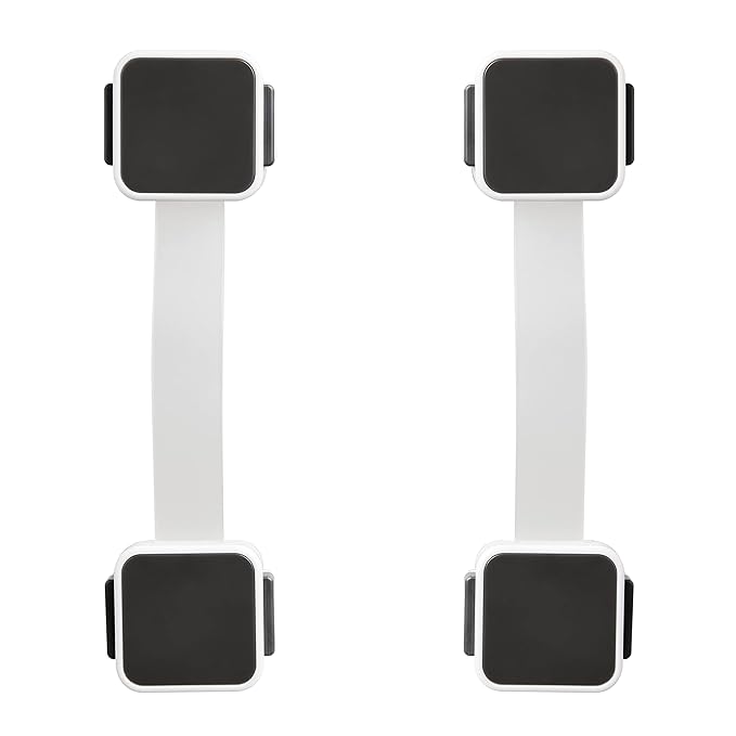 Munchkin® Xtraguard™ Child Safety Cabinet Locks, Double Locking Latches for Babyproofing Appliances, Toilets and More, 2 Count